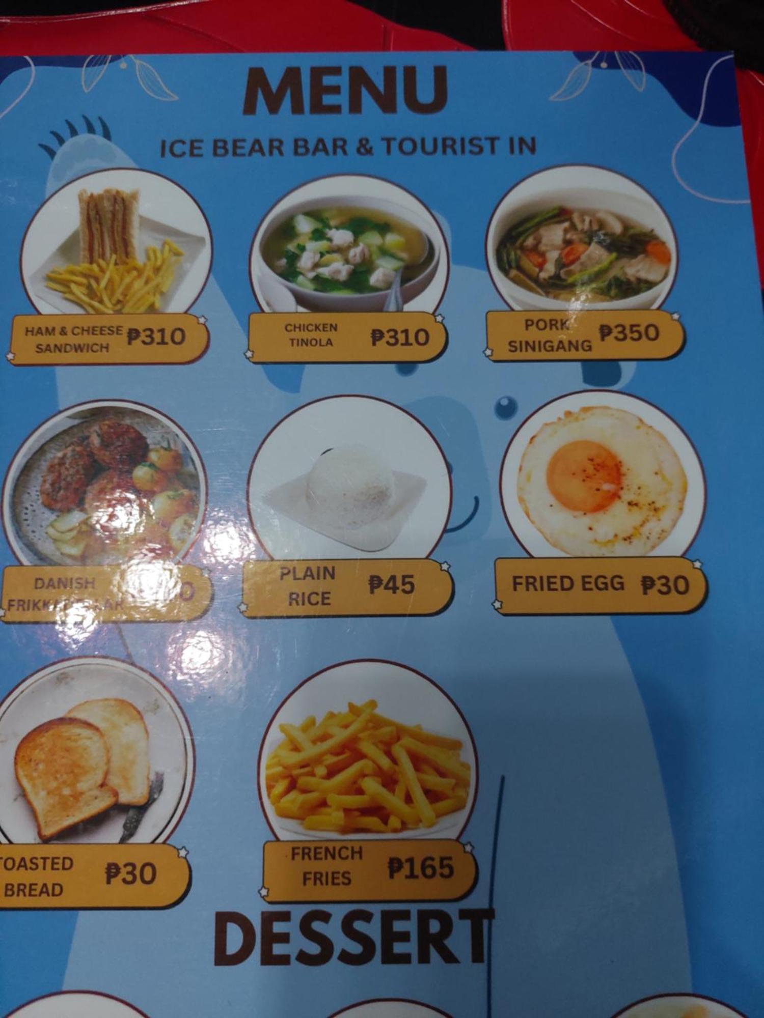 Ice Bear Bar & Tourist Inn Dauis ภายนอก รูปภาพ